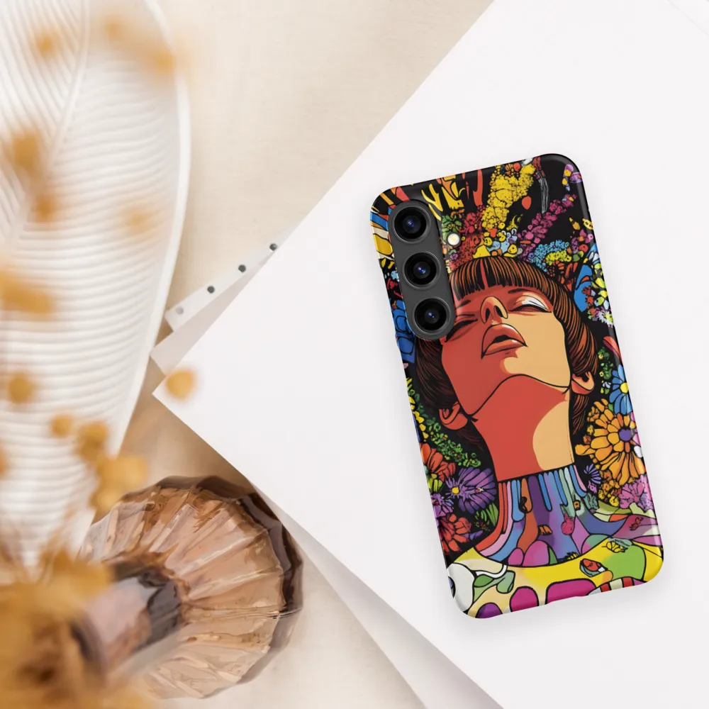 Vibrant Ecstasy: A Psychedelic Portrait