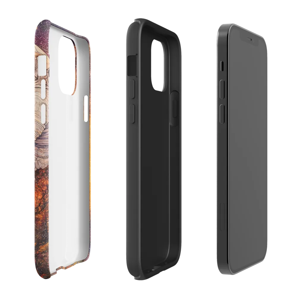 Cosmic Contemplation | Phone Case |  12 | Tough Case | Matte