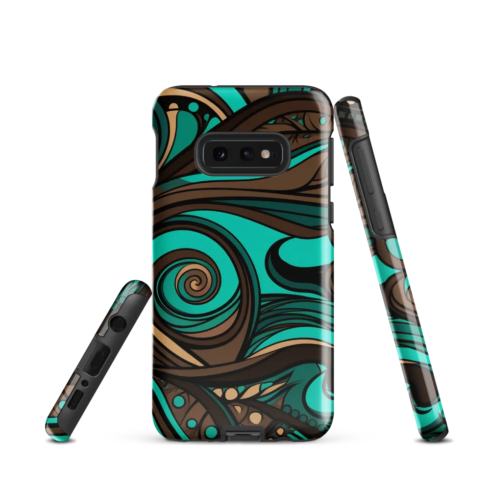 Fluctuating Currents | Phone Case |  S10e | Tough Case | Glossy