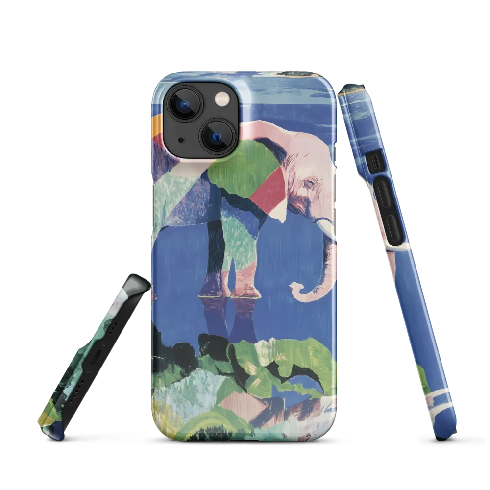 Serenity in Color: The Elephants of Reflection