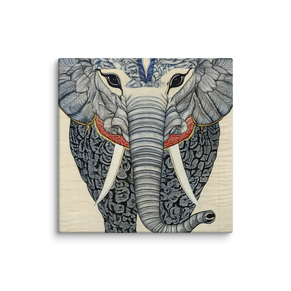Majesty of the Elephant | Canvas | 30″×30″