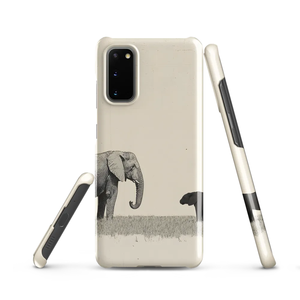 Contrasting Companions | Phone Case |  S20 | Snap Case | Glossy