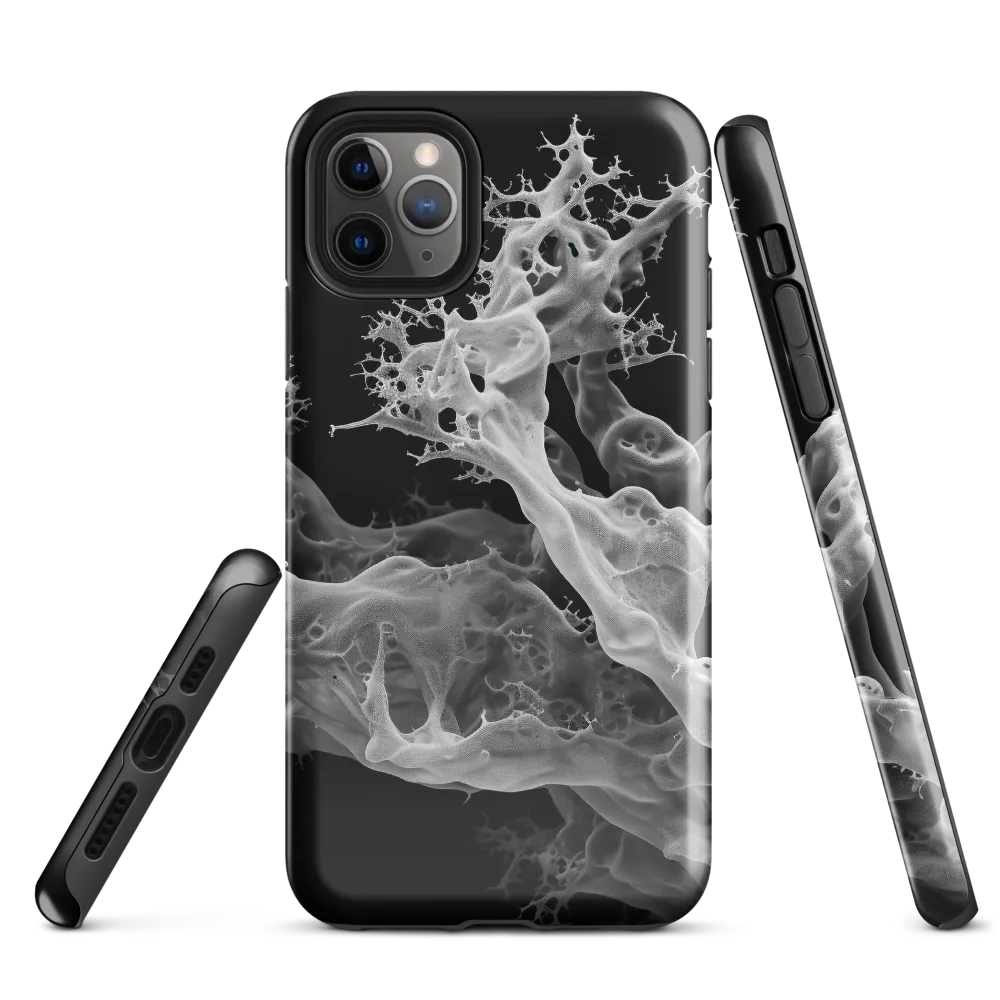 Ethereal Fractals: An Abstract Exploration | Phone Case |  11 Pro Max | Tough Case | Glossy