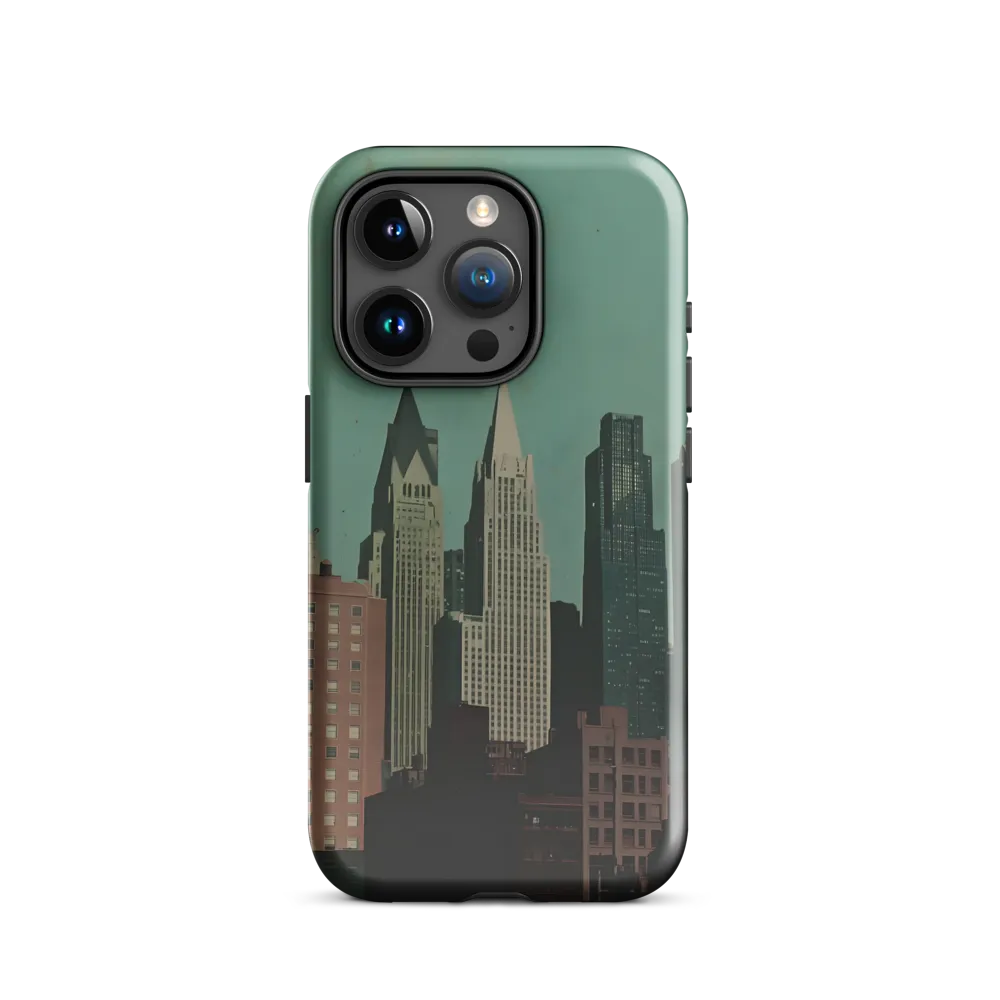 Urban Nostalgia: A Retro Cityscape