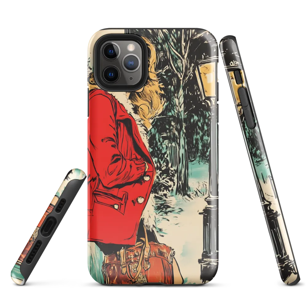 Winter Glamour in Red | Phone Case |  11 Pro Max | Tough Case | Glossy