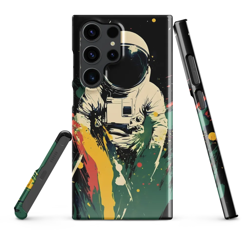 Cosmic Splash: The Astronaut's Journey