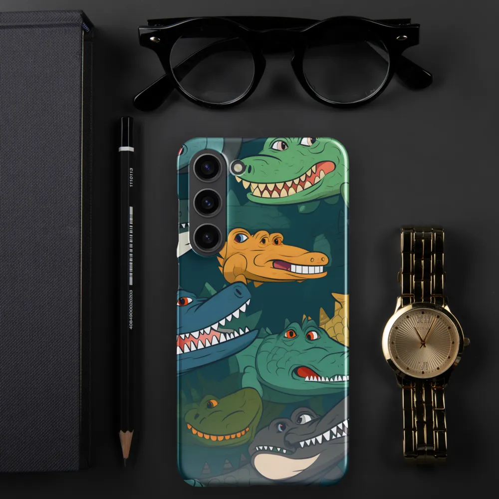 Cheerful Crocodilian Parade