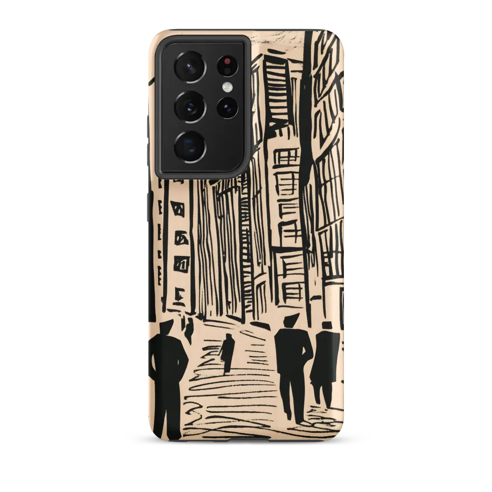 Echoes of Urban Life | Phone Case |  S21 Ultra | Tough Case | Matte