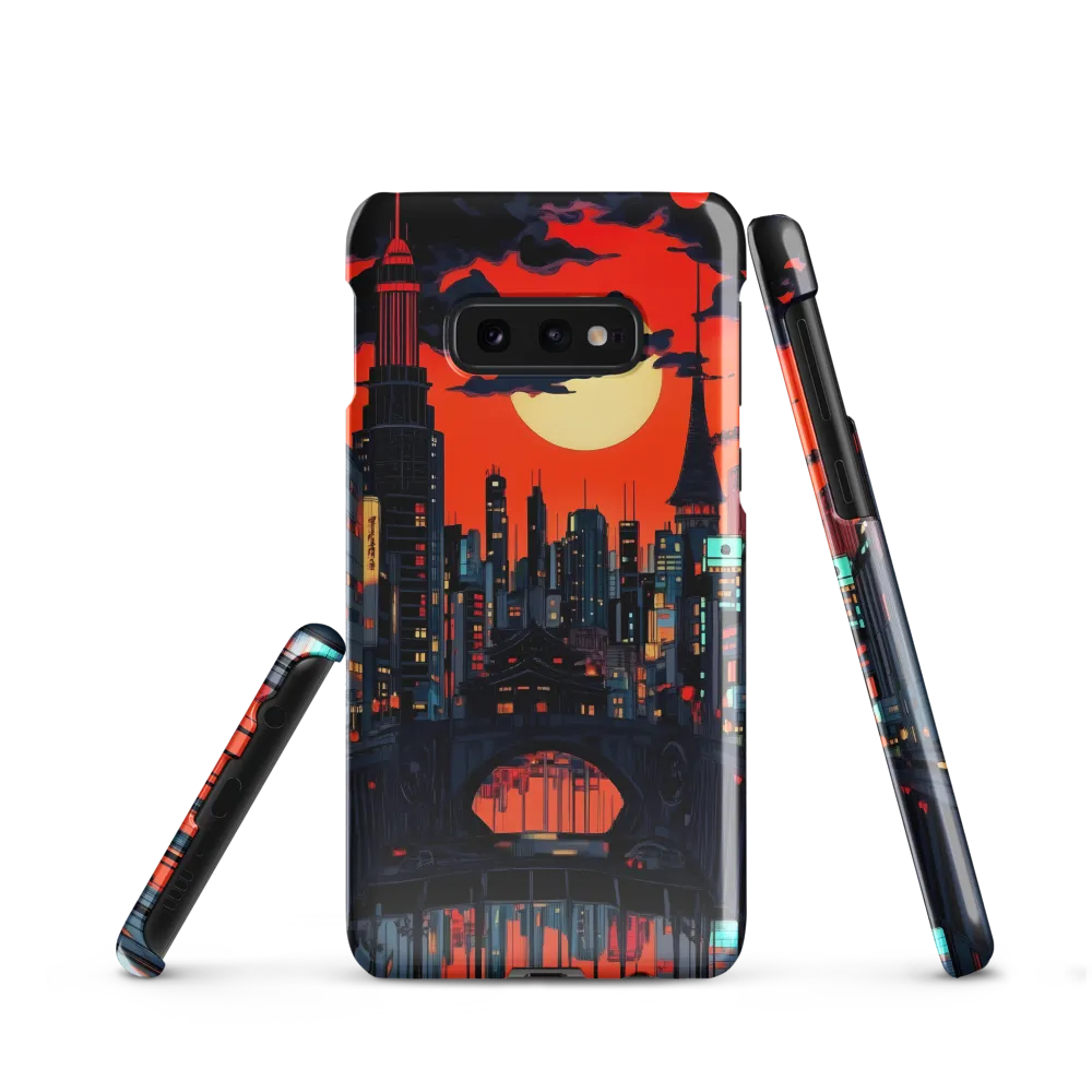 Nightfall in a Neon City