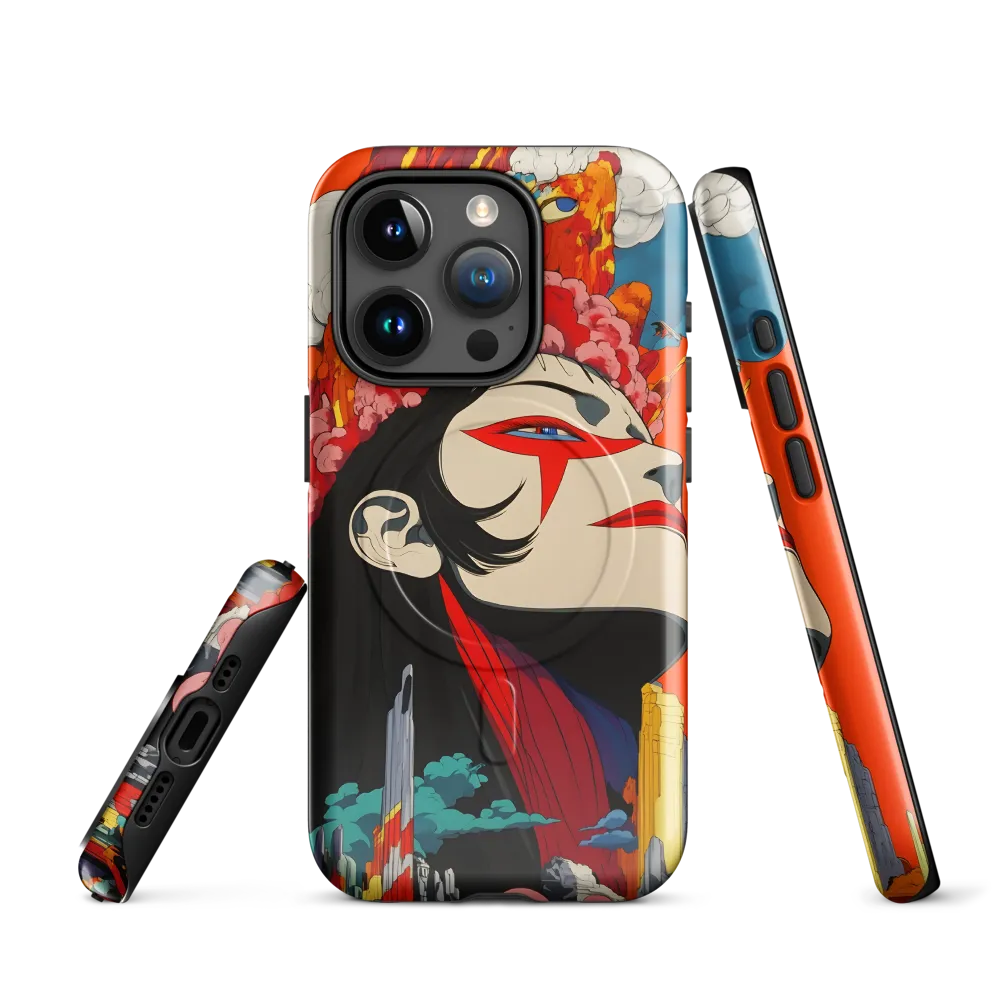 Eruption of Power | Phone Case |  15 Pro | MagSafe® Tough Case | Glossy