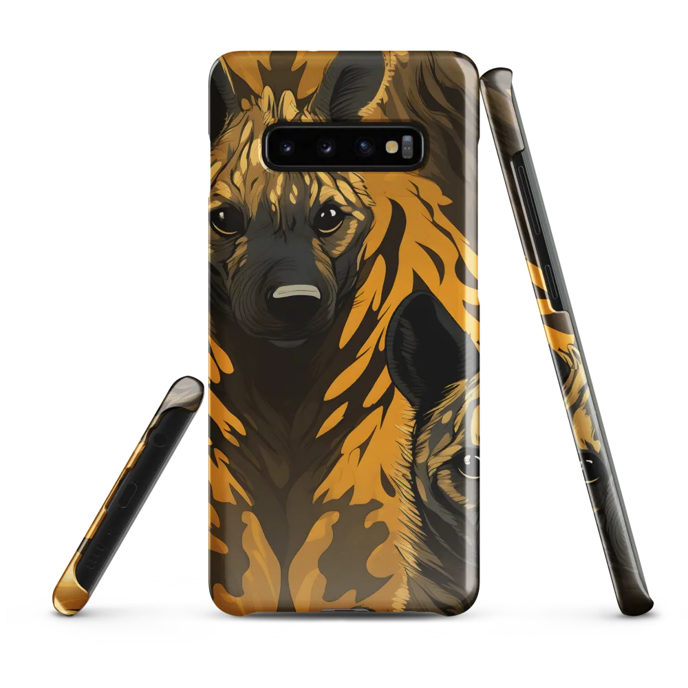 The Call of the Wild: Hyena Harmony | Phone Case |  S10 Plus | Snap Case | Glossy