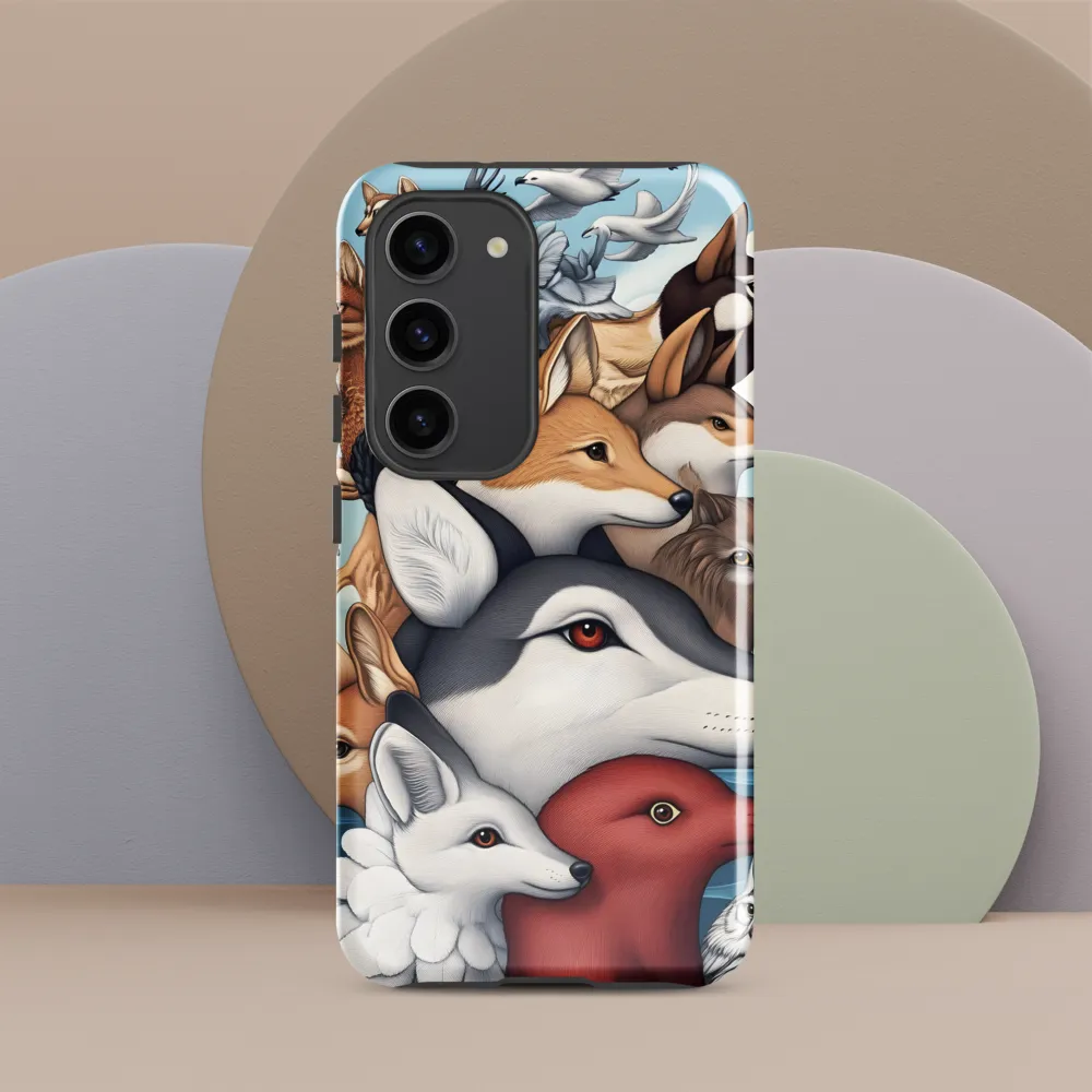 The Enchanted Animal Assembly | Phone Case |  S23 | Tough Case | Glossy