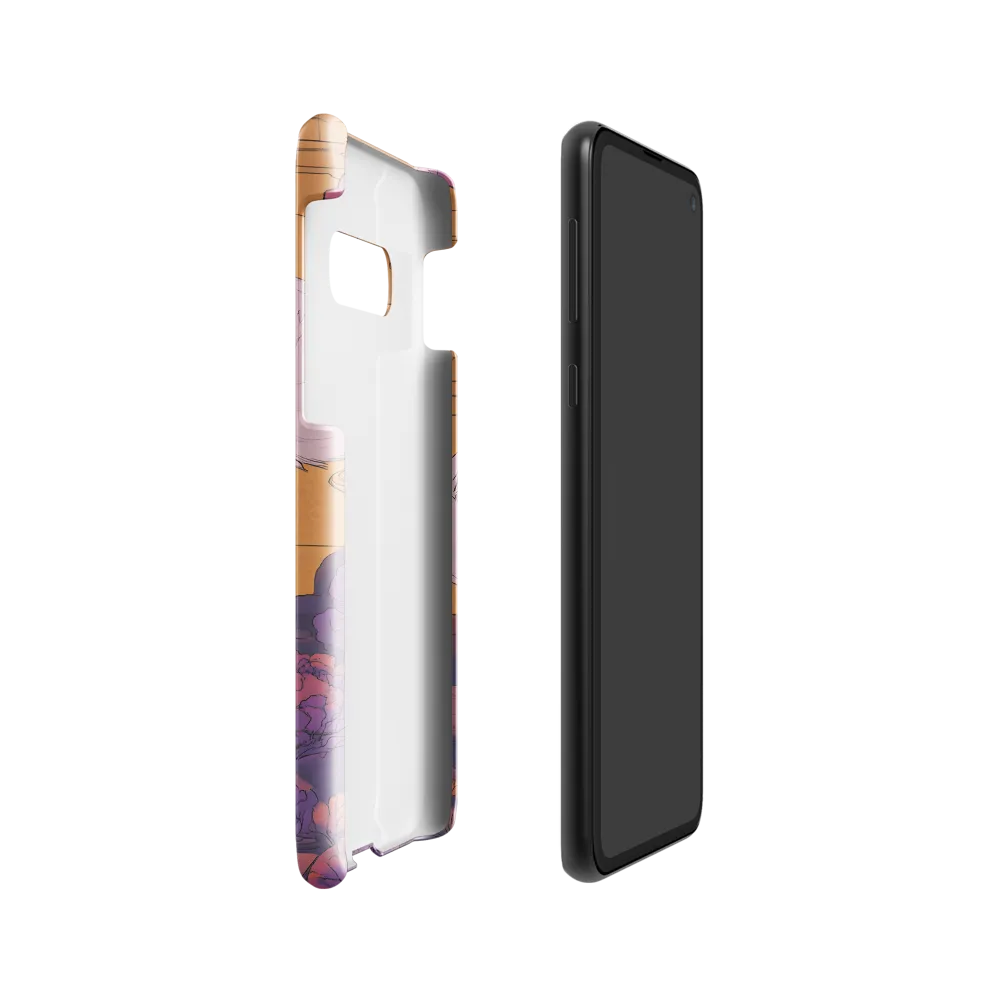 Whispers of the Violet Dawn | Phone Case |  S10e | Snap Case | Glossy