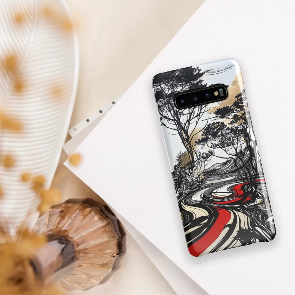 Serenity in Motion | Phone Case |  S10 Plus | Snap Case | Glossy