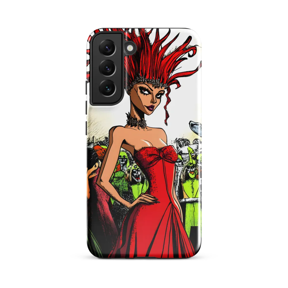 Fiery Elegance: A Fashion Statement