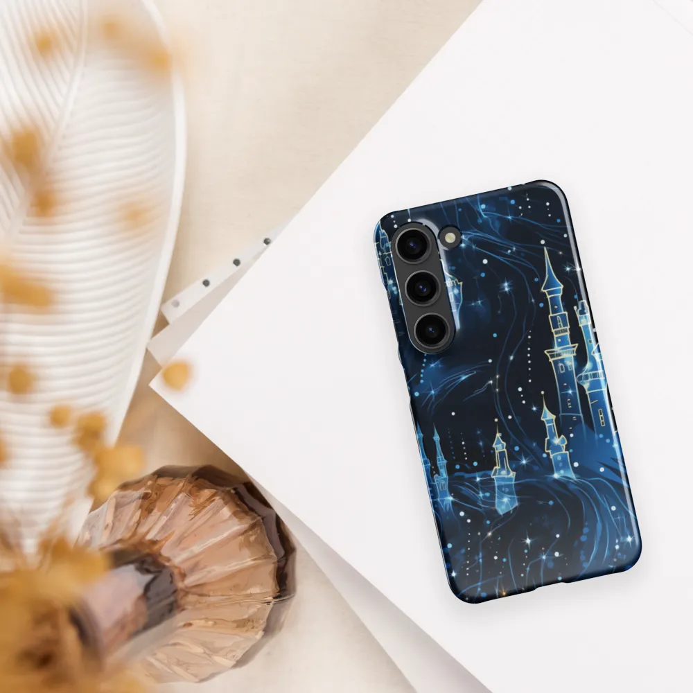 Dreamy Castles in a Starry Sky