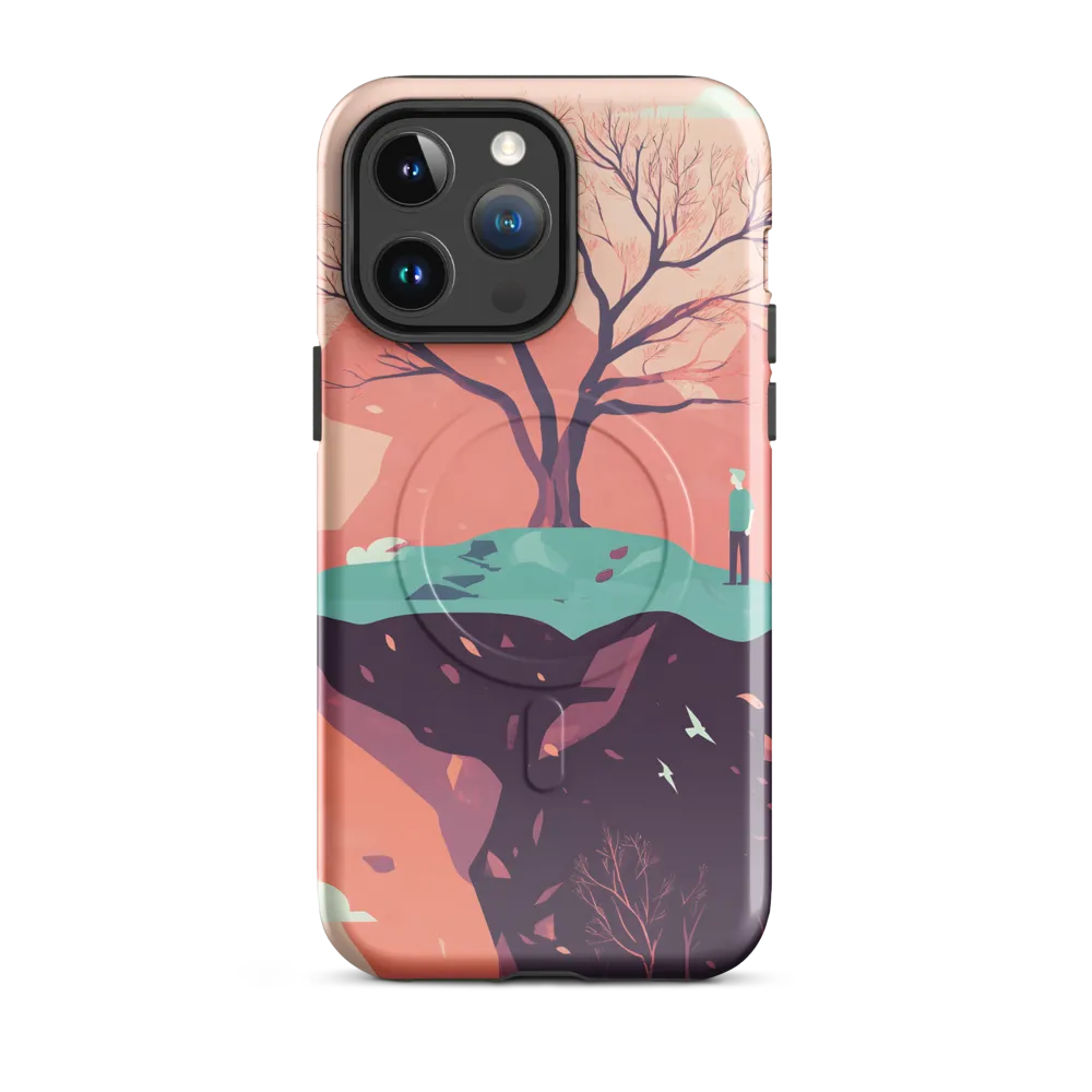 Contemplating Solitude | Phone Case |  14 Pro Max | MagSafe® Tough Case | Glossy