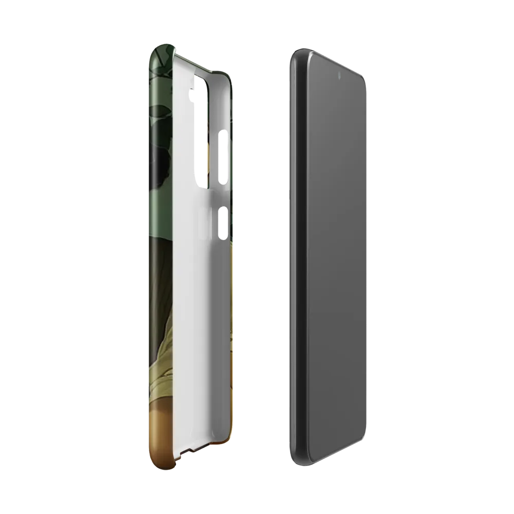 Whispers of Serenity | Phone Case |  S21 | Snap Case | Glossy