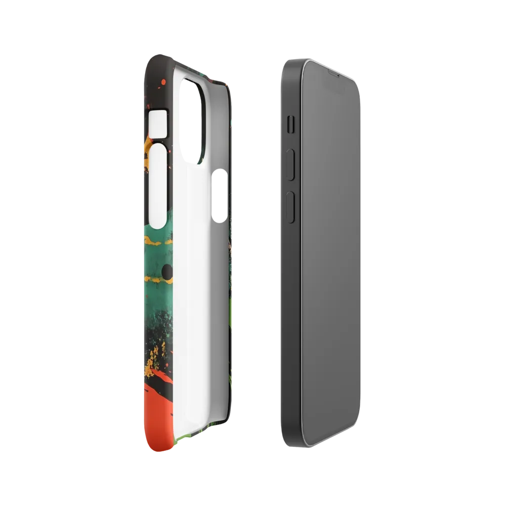 Journey Through the Cosmic Canvas | Phone Case |  13 Mini | Snap Case | Glossy