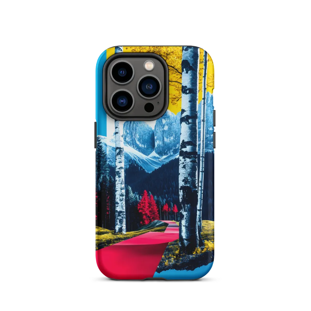 Vibrant Pathways in a Surreal Landscape