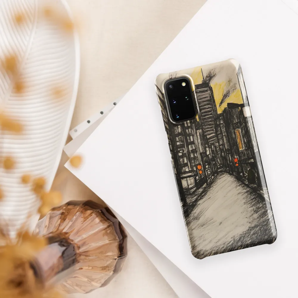 Cityscape of Solitude | Phone Case |  S20 Plus | Snap Case | Glossy