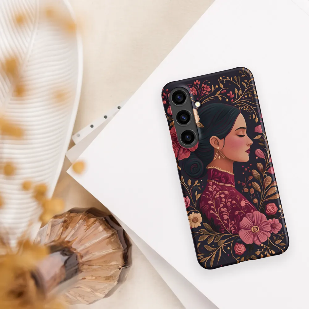 Portrait of Serenity | Phone Case |  S24 Plus | Snap Case | Matte
