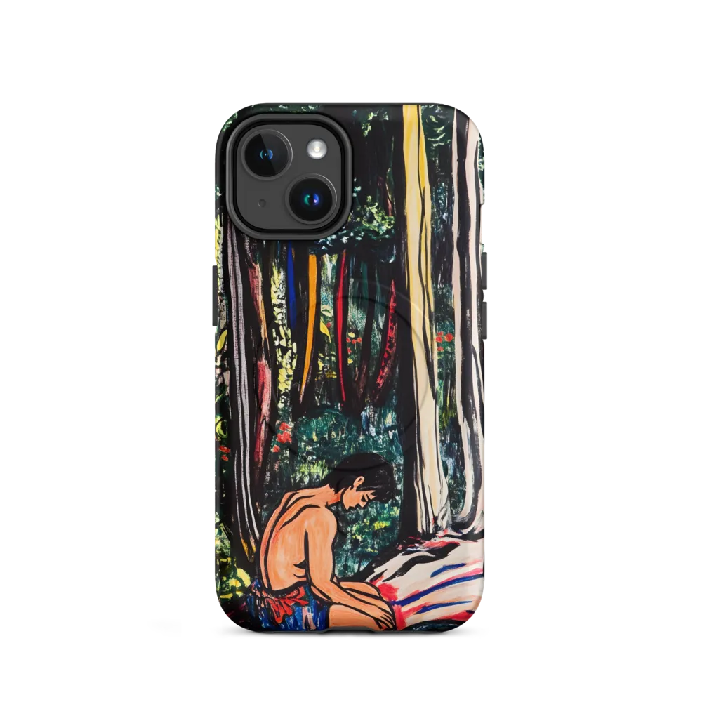 Contemplation in Nature | Phone Case |  14 | MagSafe® Tough Case | Matte