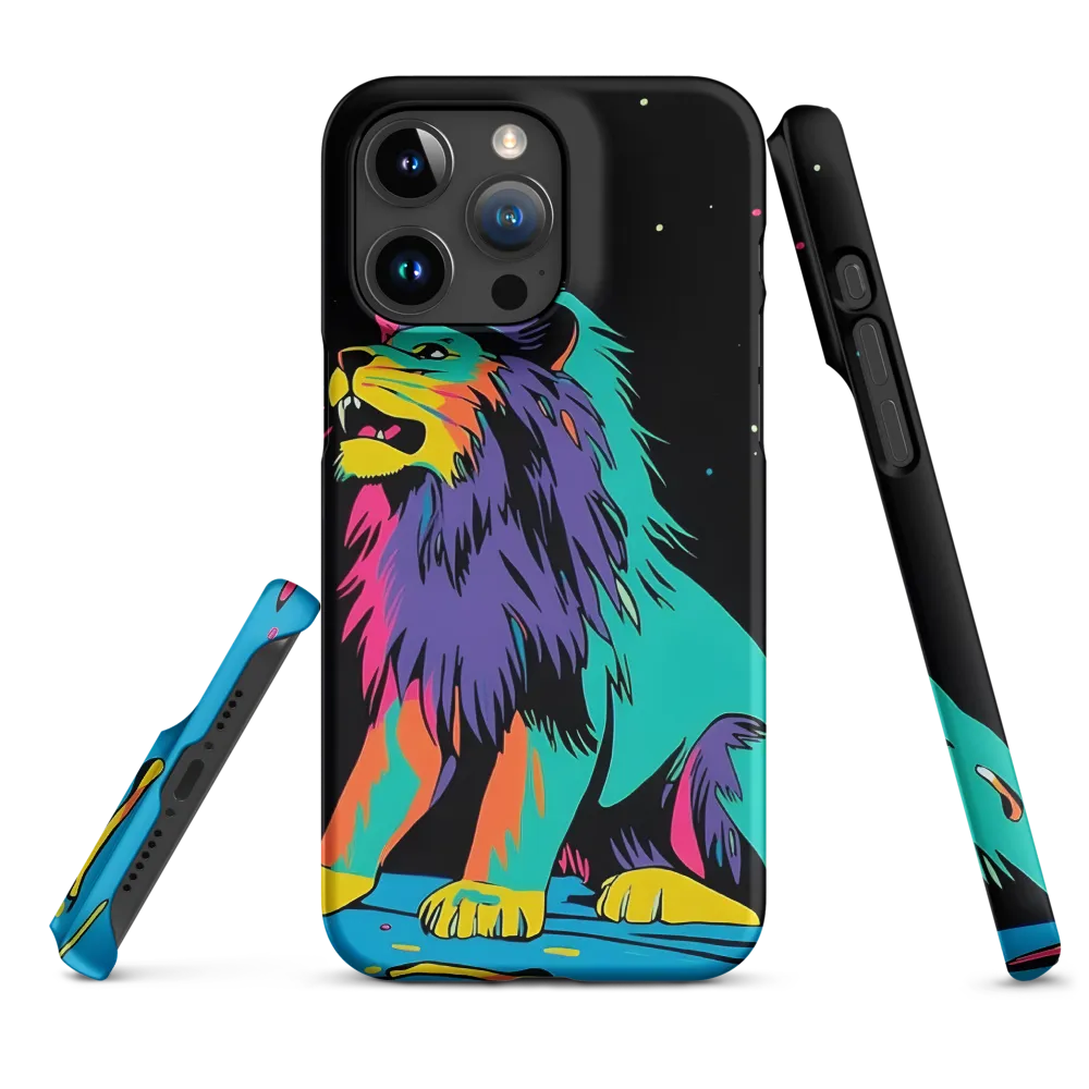 Roaring Colors: The Neon Lion