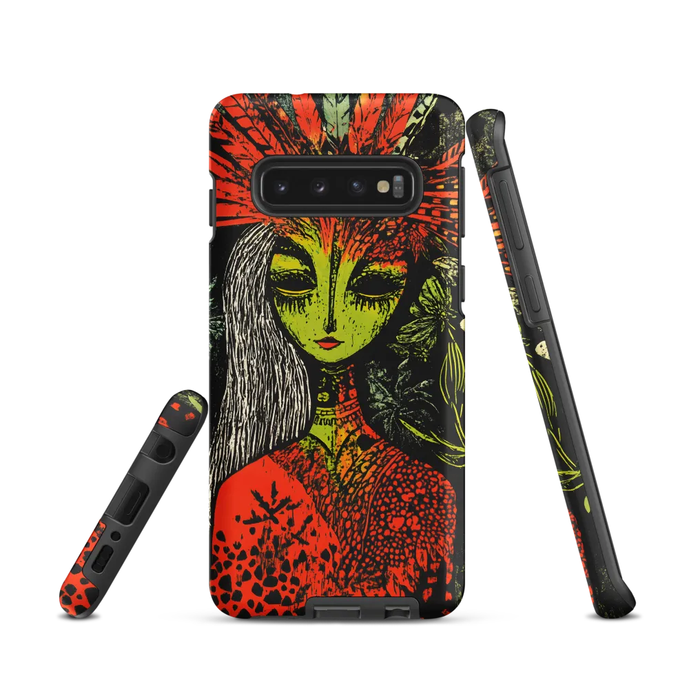 Mystical Flora: A Surreal Portrait