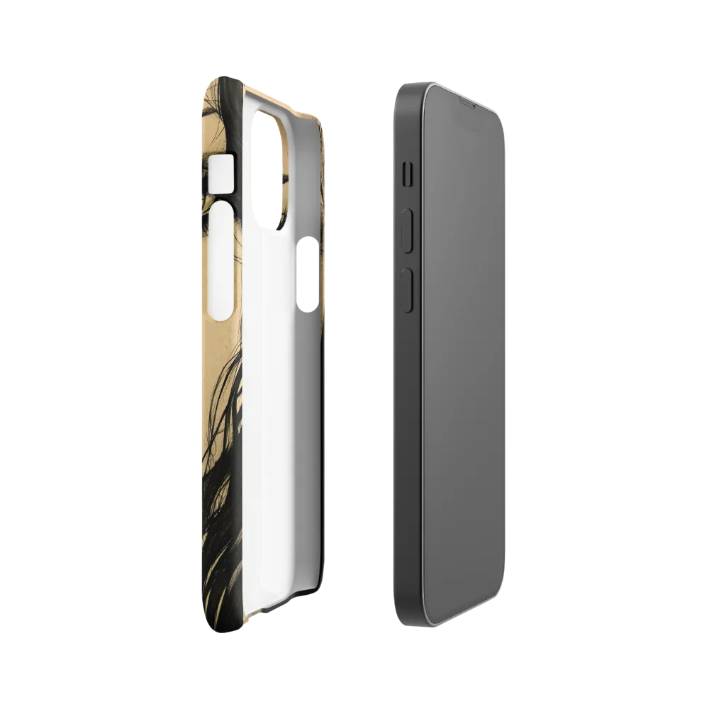 Enigmatic Gaze | Phone Case |  13 Mini | Snap Case | Matte