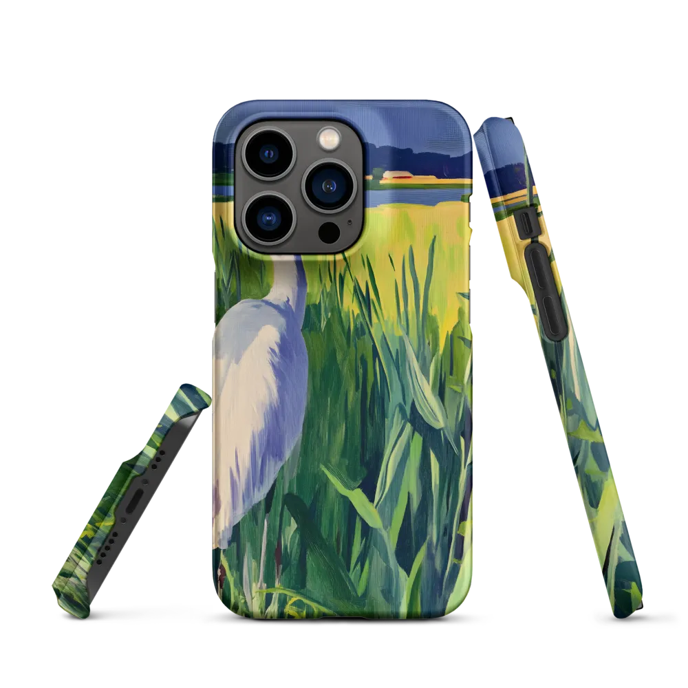 Graceful Presence: The Heron in the Meadow