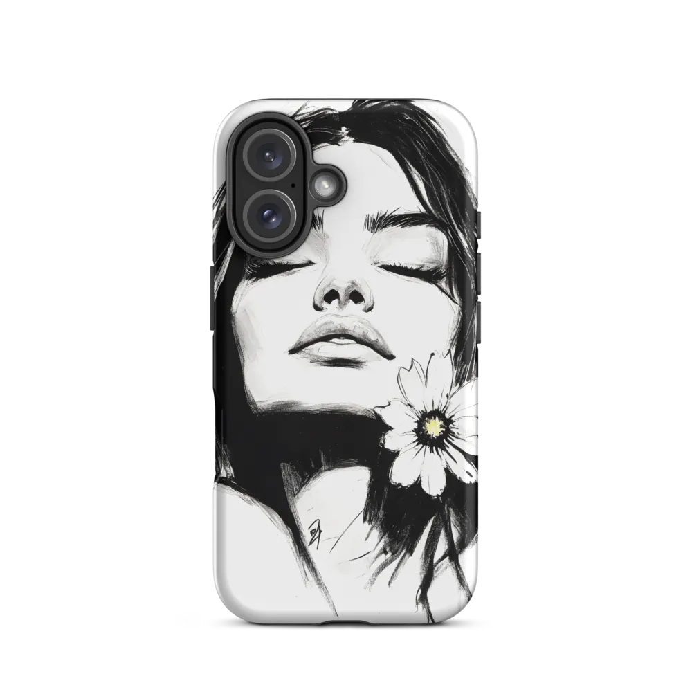 Serenity in Ink | Phone Case