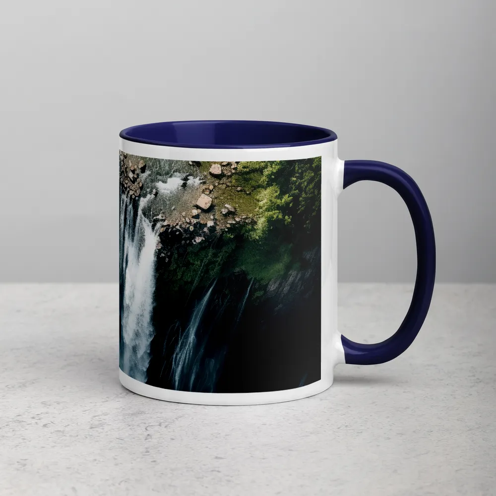 Nature's Power: The Cascading Waterfall