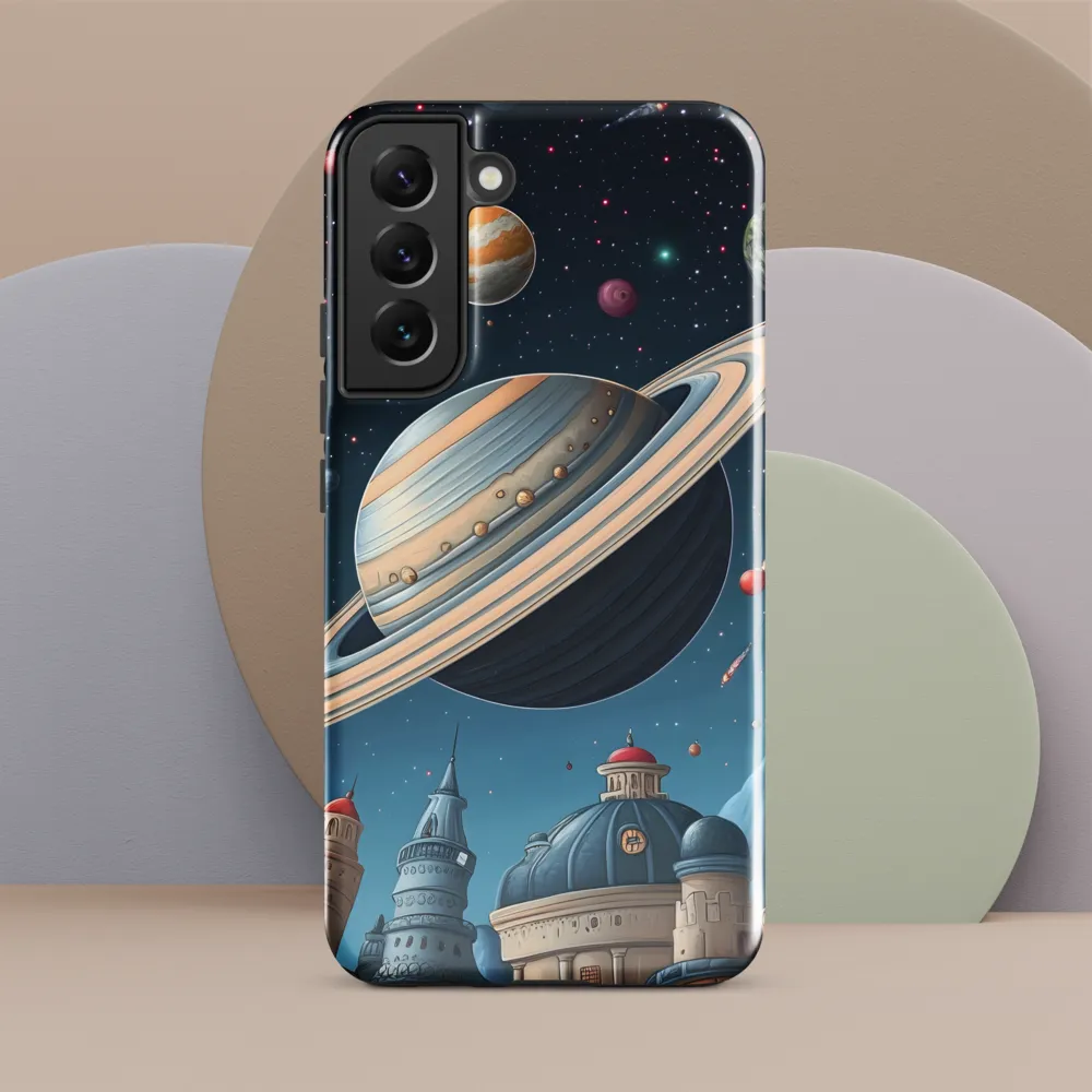 Celestial Cityscape: Wonders of the Cosmos