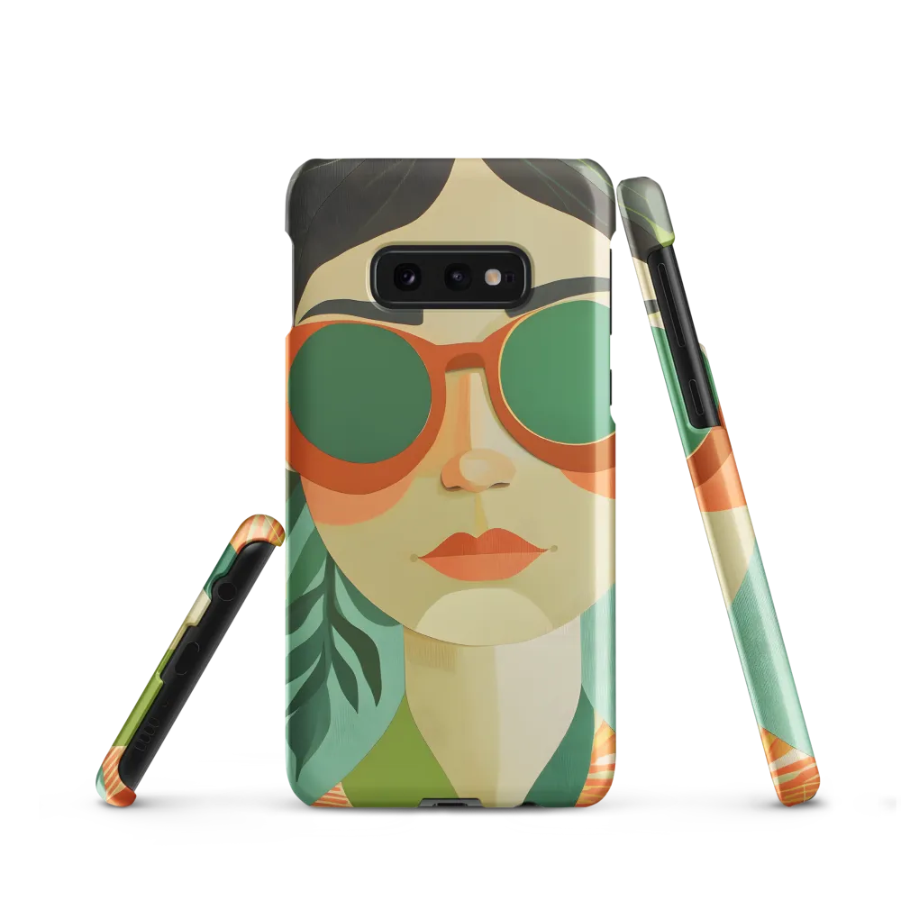 Bold Serenity: A Modern Portrait