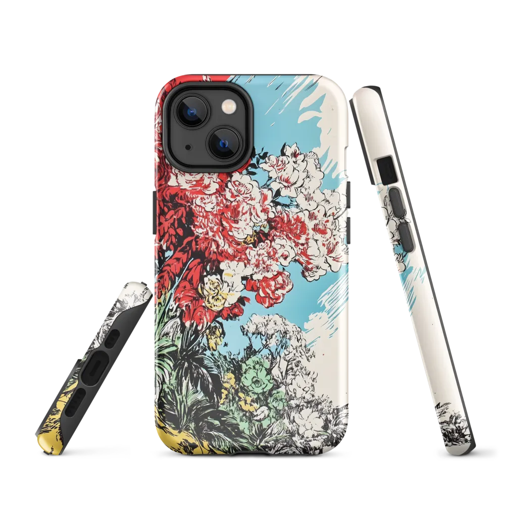 Floral Symphony in Bold Colors