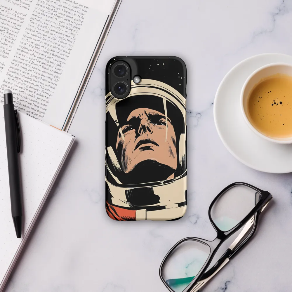 Gaze of the Astronaut | Phone Case |  16 Plus | Snap Case | Matte