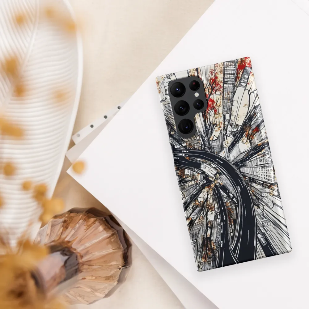 Urban Symphony: Aerial View of Life