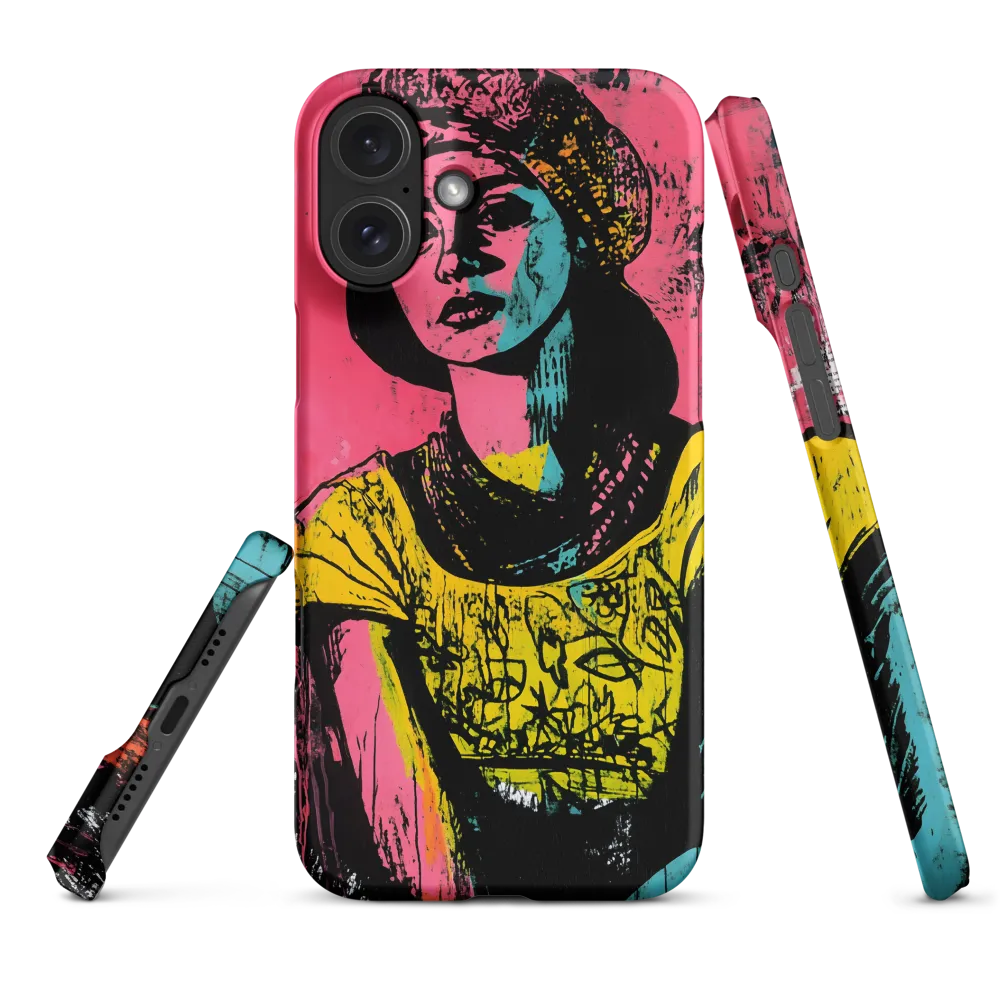 Urban Elegance: A Graffiti Portrait