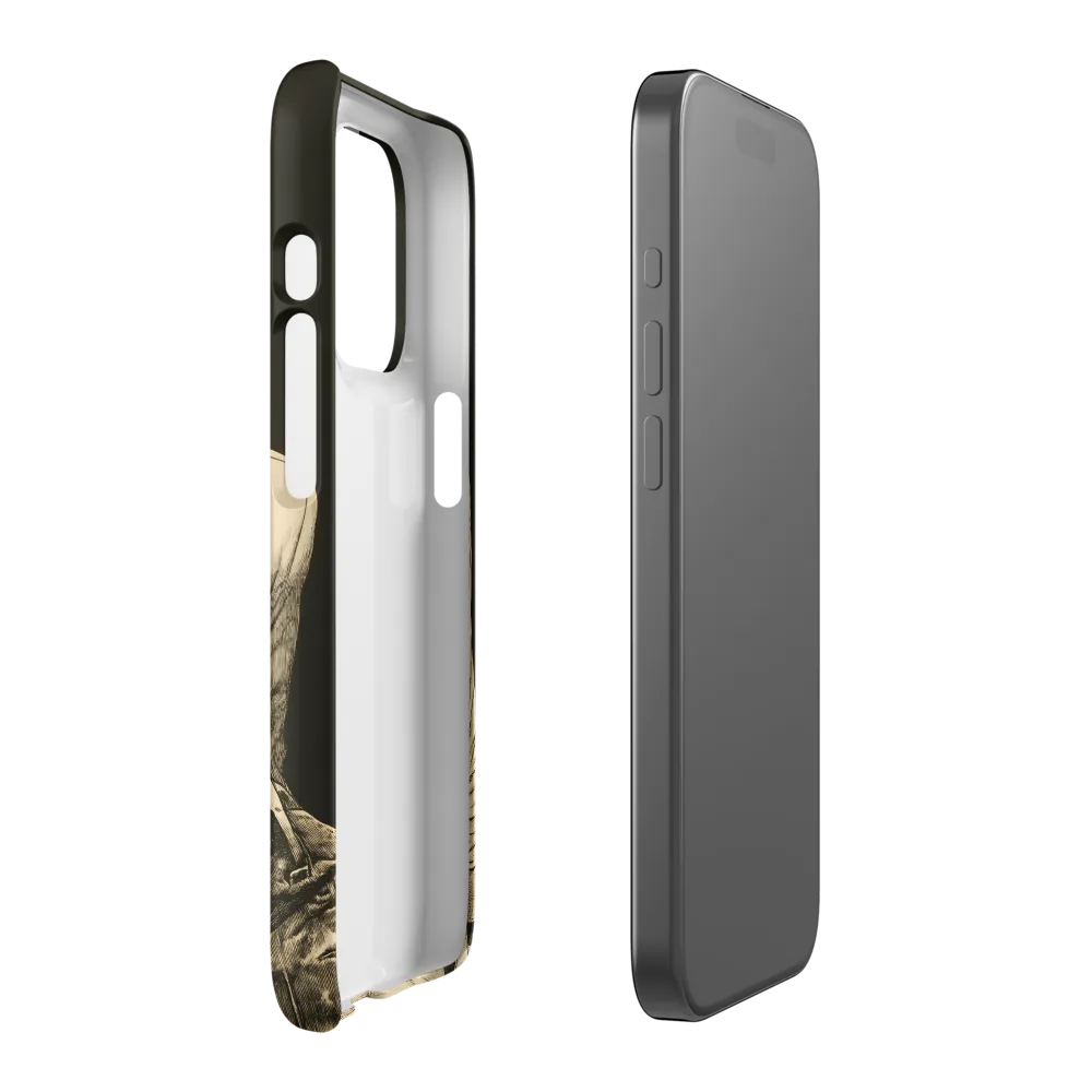 Desperate Gaze | Phone Case |  15 Pro | Snap Case | Matte