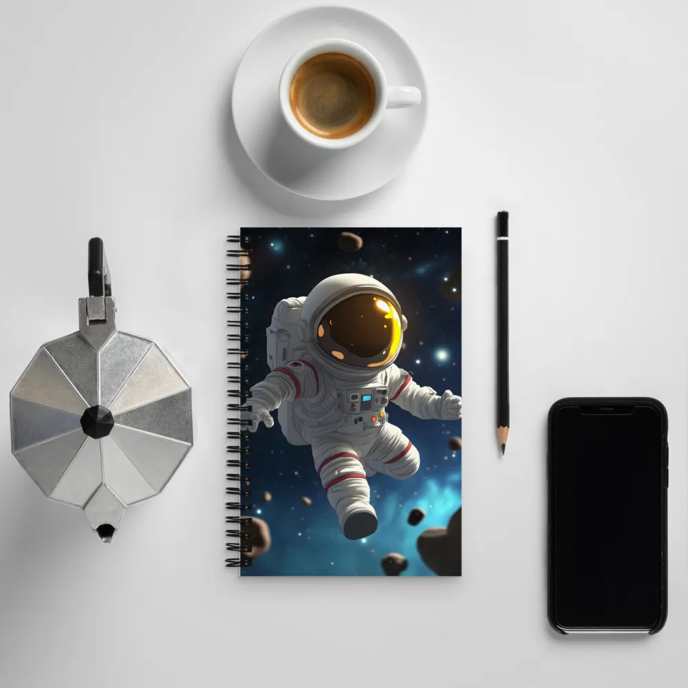 Cosmic Exploration | Spiral Notebook