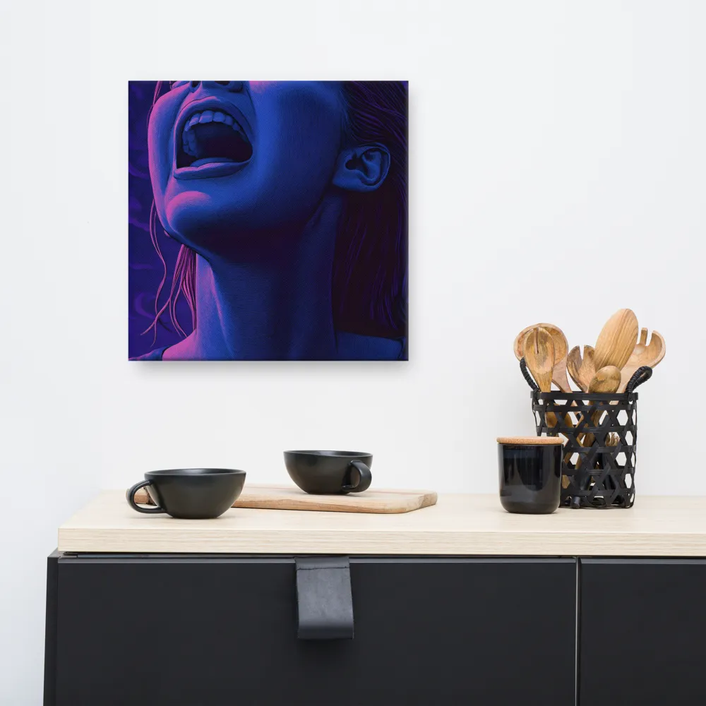 Echoes of Anguish | Canvas | 16″×16″