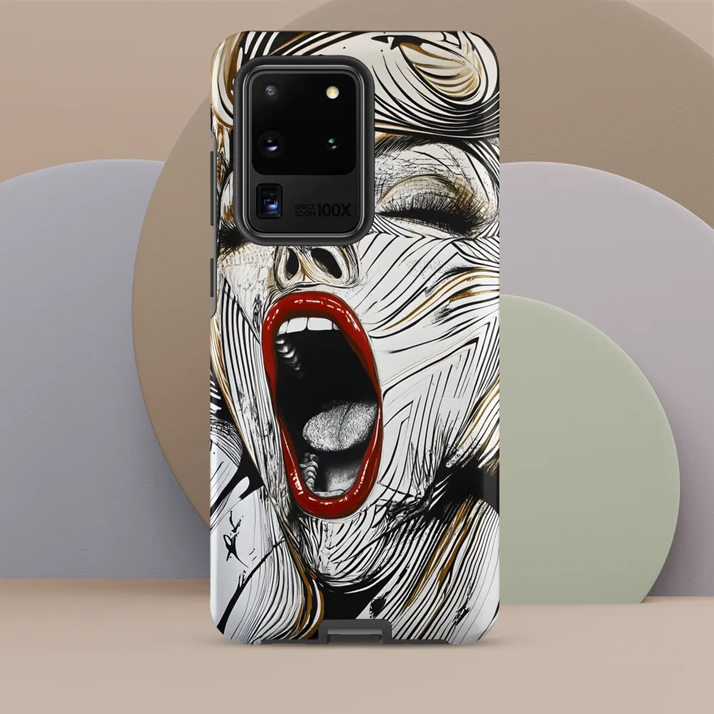 The anguished scream