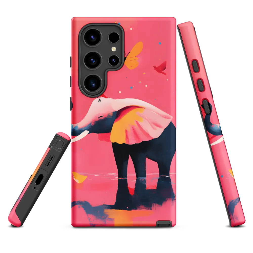 Whimsical Serenity: The Playful Elephant