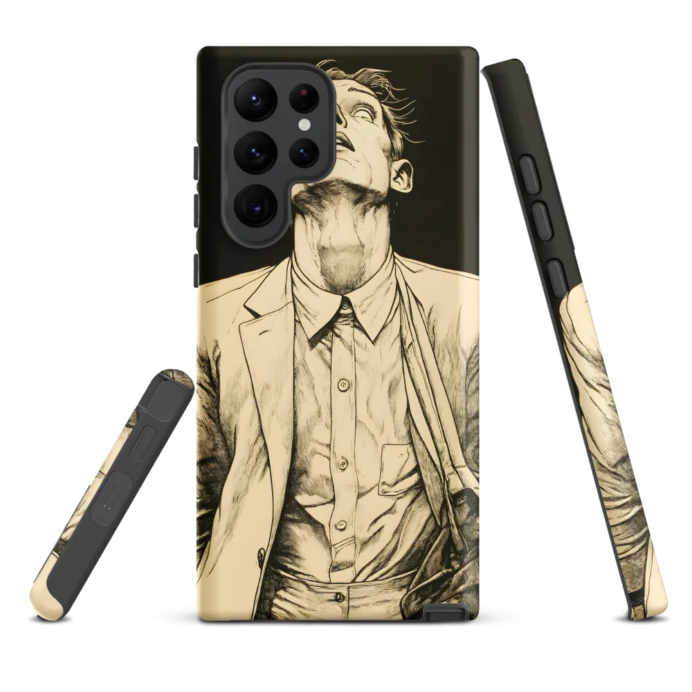 Desperate Gaze | Phone Case |  S22 Ultra | Tough Case | Matte