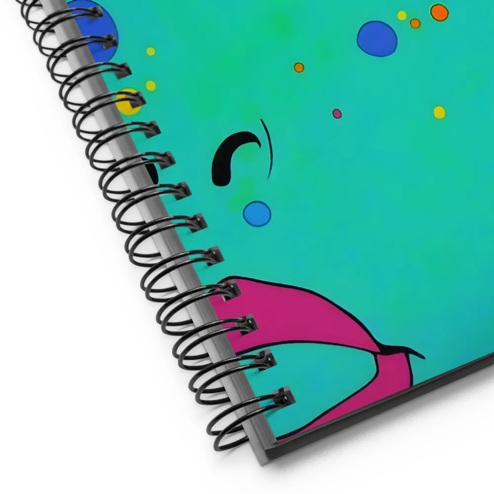 Vibrant Gaze | Spiral Notebook