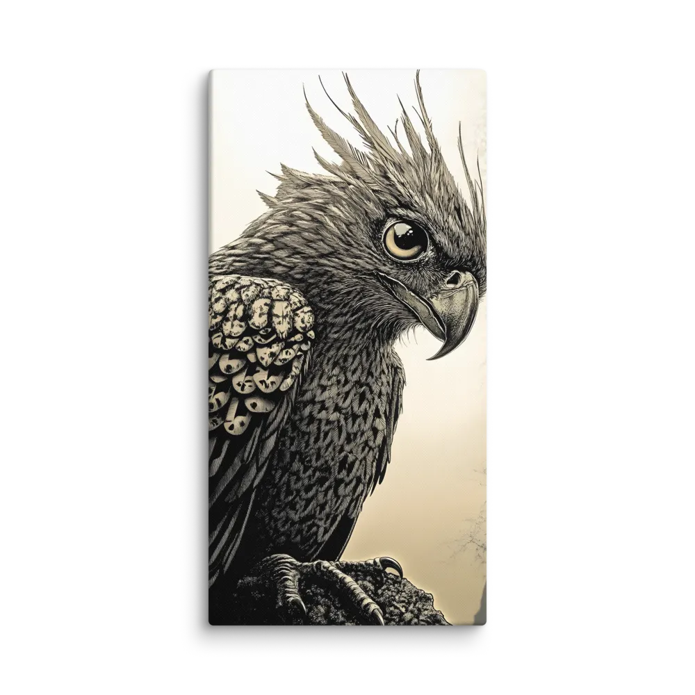 Majestic Owl in Detail | Canvas | 30″×60″