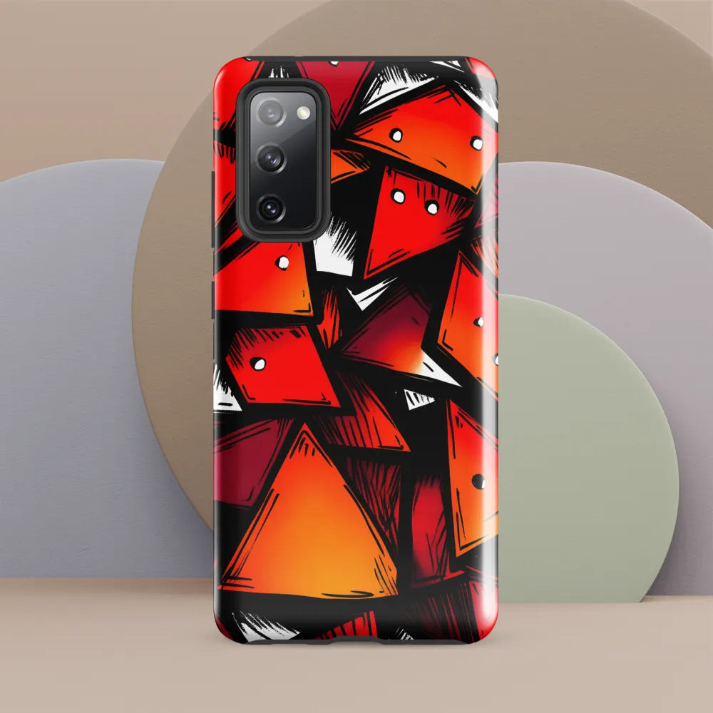 Dynamic Geometry of Red and Orange