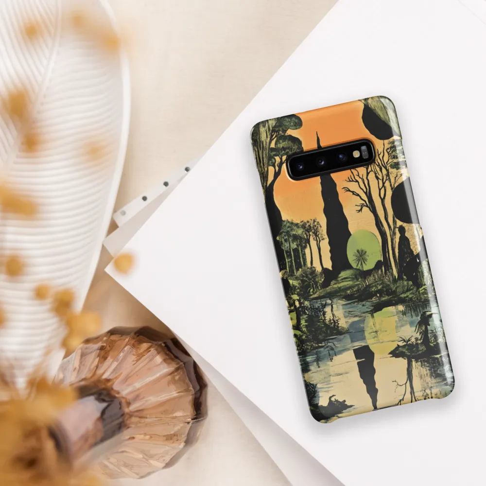 Reflections of Mystery | Phone Case |  S10 Plus | Snap Case | Glossy