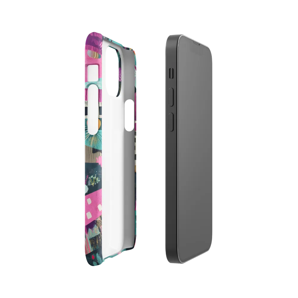 Whimsical Journey Through a Vibrant Landscape | Phone Case |  13 Mini | Snap Case | Matte